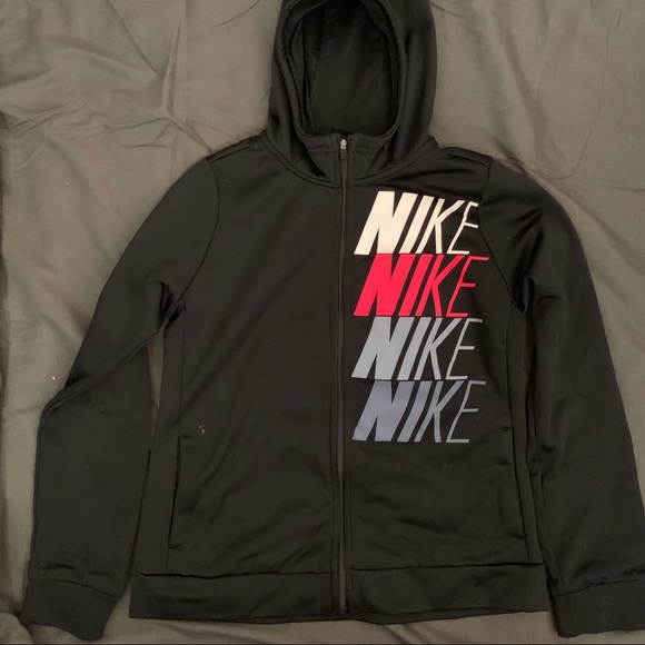 nike zip up hoodie junior